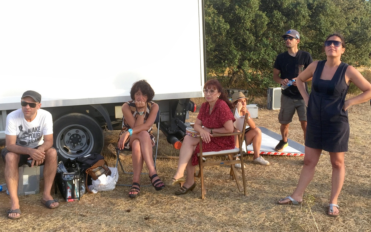 Dreharbeiten des Trailers