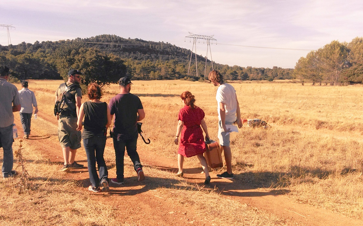 Dreharbeiten des Trailers