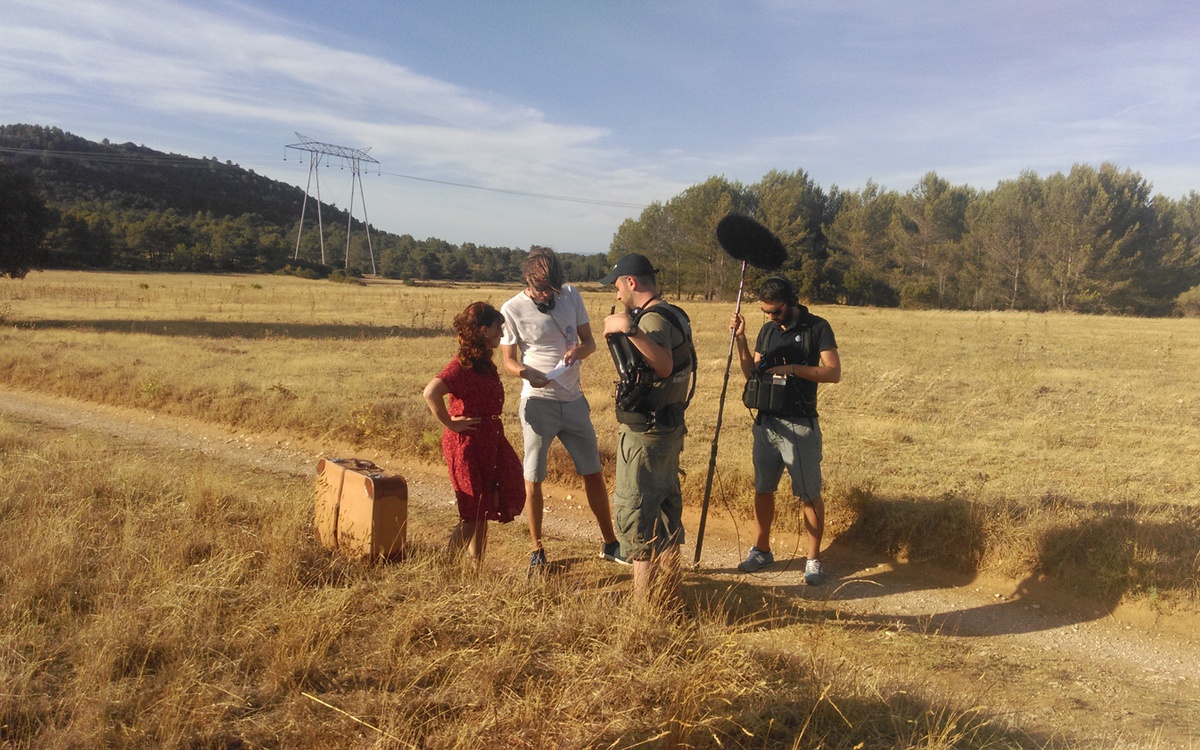 Dreharbeiten des Trailers