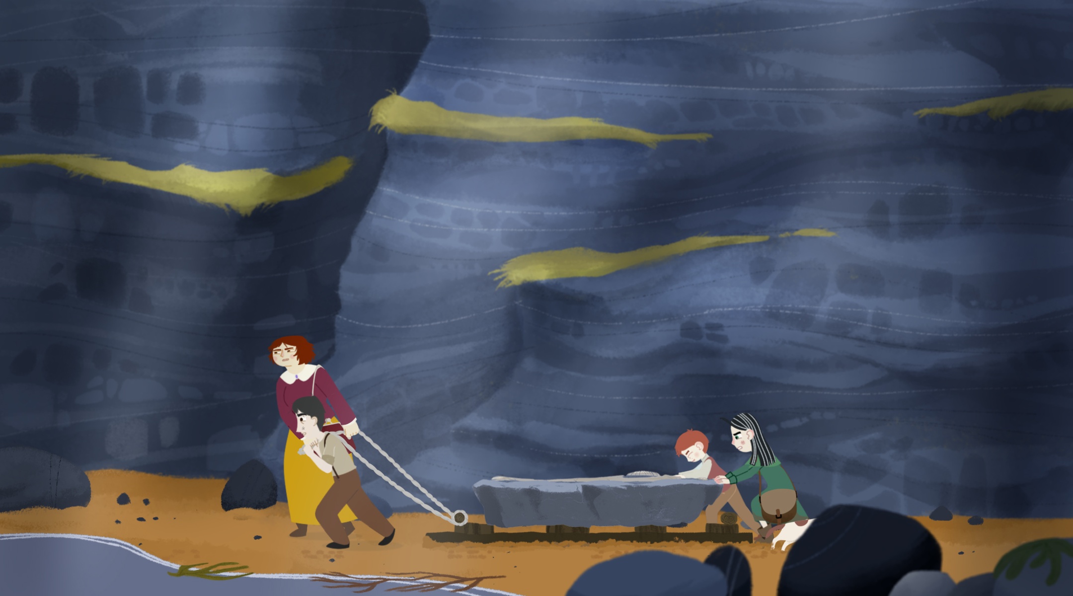 Mary Anning – Chasseuse de fossiles (F)