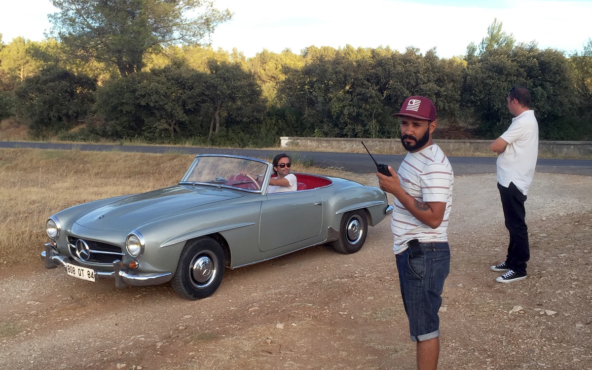 Dreharbeiten des Trailers